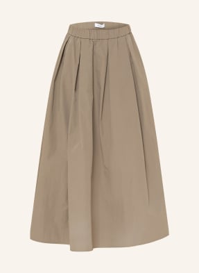 Stylein Skládaná Sukně Sorina olivová