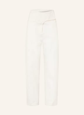 Ami Paris Džíny Se Širokými Nohavicemi 136 blanc creme