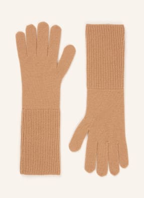 Darling Harbour Handschuhe Aus Cashmere braun