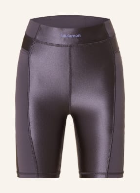 Lululemon Běžecké Legíny Run Liquid tmavě fialová