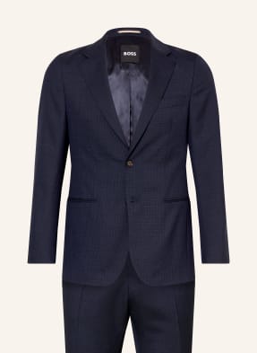 Boss Anzug Huge Slim Fit blau