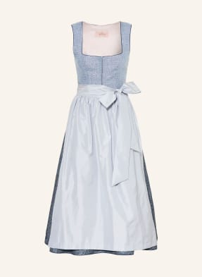 Alissa By Kinga Mathe Dirndl Thea tmavě modrá / černošedá / modrá
