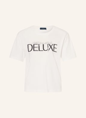 Monari T-Shirt Mit Schmucksteinen weiss