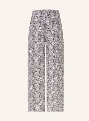 Lilienfels Marlenenhose Anton Aus Leinen schwarz
