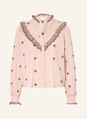 Neo Noir Bluse Degas Mit Rüschen rosa