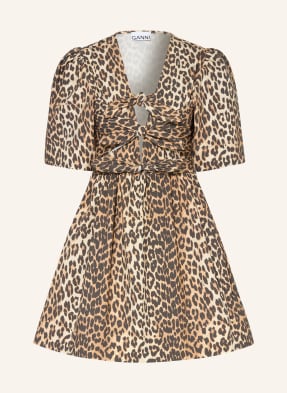 Ganni Kleid braun