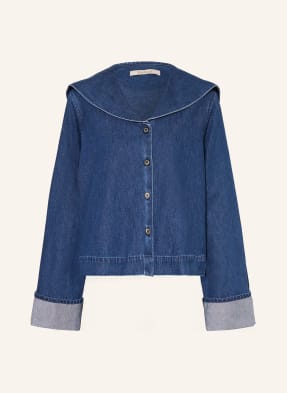 Barbour Džínová Košile Dartmoor tmavě modrá