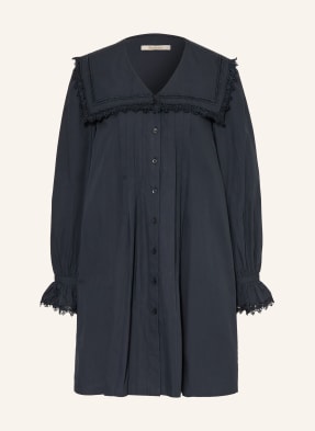 Barbour Šaty S Krajkou tmavě modrá