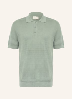 Gant Strick-Poloshirt gruen