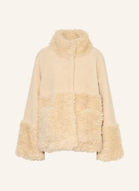 Darling Harbour Teddyfellová Bunda beige