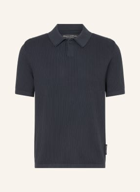 Marc O'polo Pletené Polo Tričko tmavě modrá