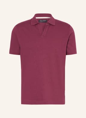 Marc O'polo Jerseyové Polo Tričko Regular Fit tmavě červená
