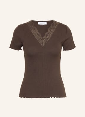 Darling Harbour T-Shirt Mit Spitze braun