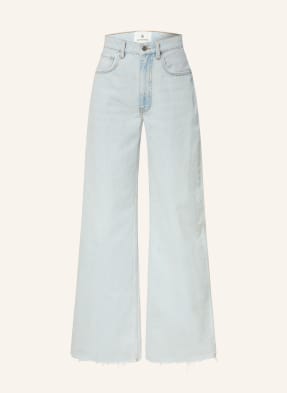 Anine Bing Džíny S Širokými Nohavicemi Lewis lucid blue washed blue