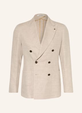 Tagliatore Sako Slim Fit S Lnem béžová