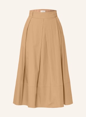 Robe Légère Skládaná Sukně velbloudí