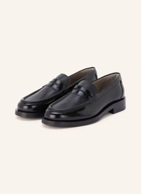 Allsaints Penny-Loafer Bloom schwarz