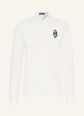 Ralph Lauren Purple Label Piqué Polokošile bílá