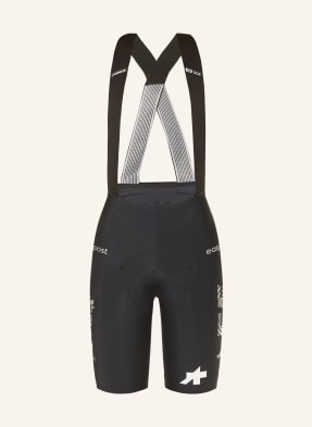 Assos Cyklistické Kalhoty Equipe s11 Ef 2026 S Ramínky A Polstrovanou Vložkou černá