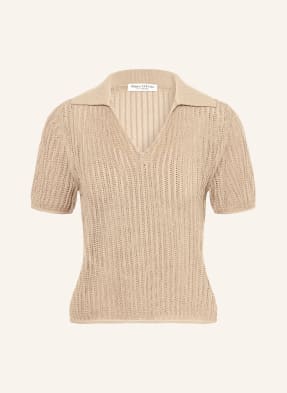 Marc O'polo Strick-Poloshirt beige