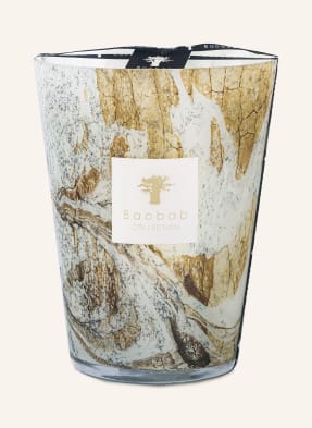 Baobab Collection Vonná Svíčka Leaves Naïs černošedá / světle zelená