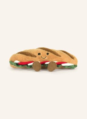 Jellycat Plyšová Hračka Amuseables Caprese Baguette béžová / červená / zelená