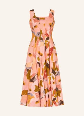 Ted Baker Šaty Shivana S Lnem lososová / tmavě červená / zelená