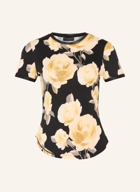 Ted Baker Tričko Thira černá / tmavě žlutá