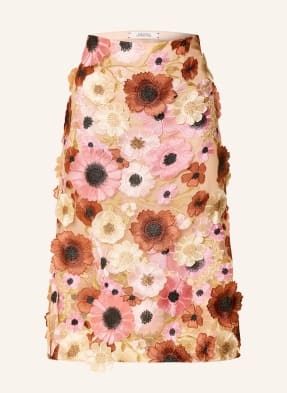 Dorothee Schumacher Sukně Blooming Meadow růžová / hnědá / béžová