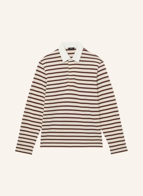 Reiss Jersey-Poloshirt Conners braun