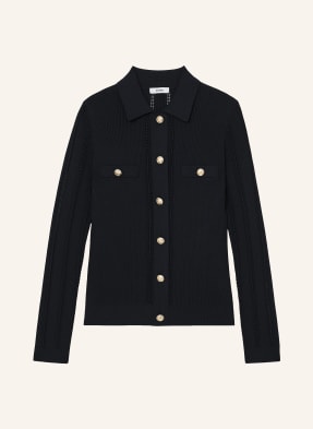 Reiss Strickbluse Harri blau