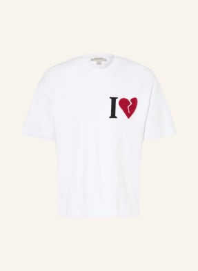 Allsaints T-Shirt Heart Etta weiss