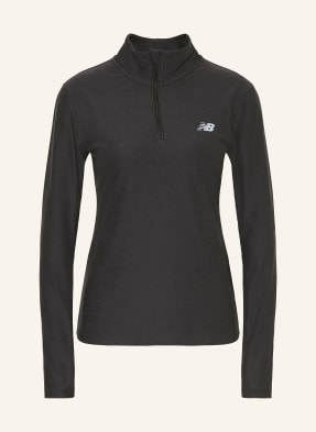 New Balance Běžecké Tričko černá