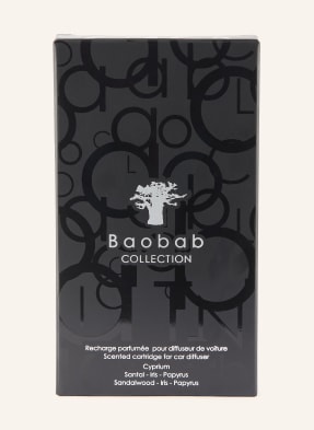 Baobab Collection Náplň Do Autového Osvěžovače Cyprium černá