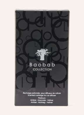 Baobab Collection Náplň Do Autového Osvěžovače Vzduchu černá