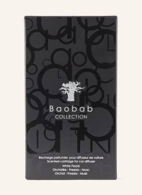 Baobab Collection Náhradní Náplň Do Autovývěru White Pearls černá