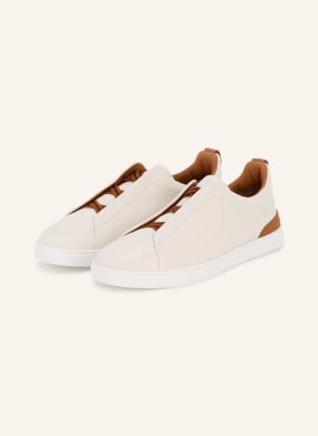 Zegna Nazouvací Tenisky Triple Stitch™ bílá