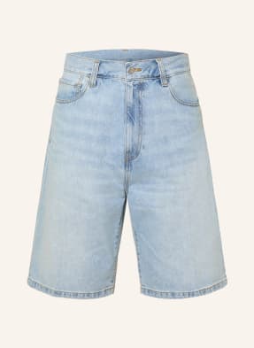 Carhartt Wip Džínové Šortky Landon Loose Fit 01wu blue