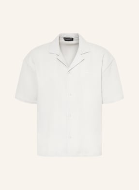 Pegador Letní Košile Troy Comfort Fit S Plisováním světle šedá
