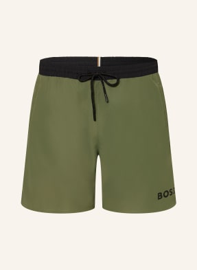 Boss Badeshorts Starfish gruen