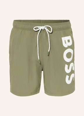 Boss Badeshorts Octopus gruen