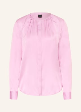 Boss Seidenbluse Banorah rosa