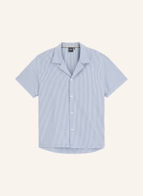 Boss Resorthemd Velvetfish Regular Fit blau