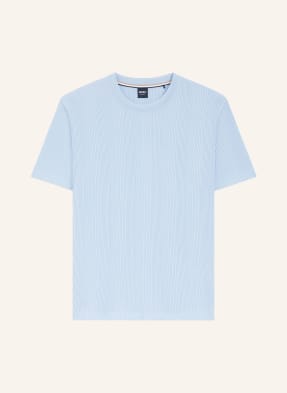 Boss Schlafshirt Structure blau