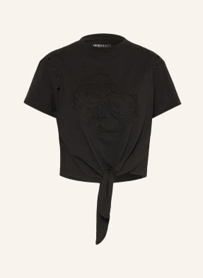 Guess T-Shirt schwarz