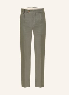 Windsor. Oblekové Kalhoty Silvi Extra Slim Fit Se Lnem 320 bright green 320