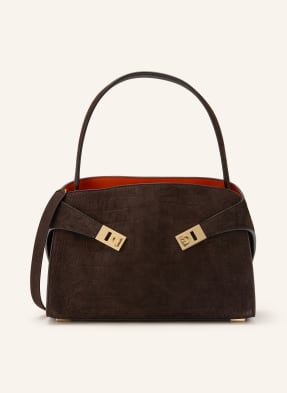 Ferragamo Handtasche Hug braun