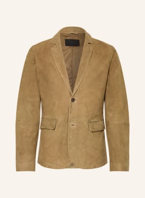 Allsaints Ledersakko Monet Regular Fit braun
