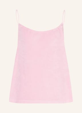 Juvia Froté Top Floretta růžová