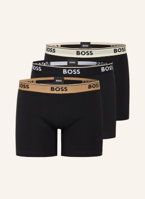 Boss 3er-Pack Boxershorts Power schwarz
